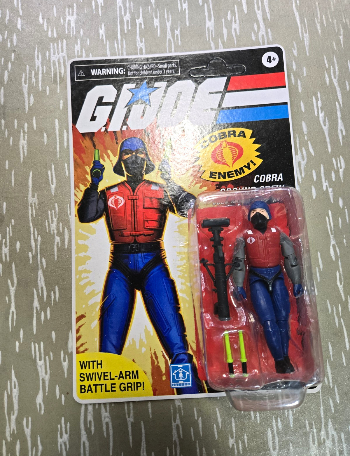 Hasbro G.I. Joe Cobra Ground CREW/Ramp Rat MOC Haslab Hasbro G.I. Joe Cobra Ground CREW/Ramp Rat MOC Haslab