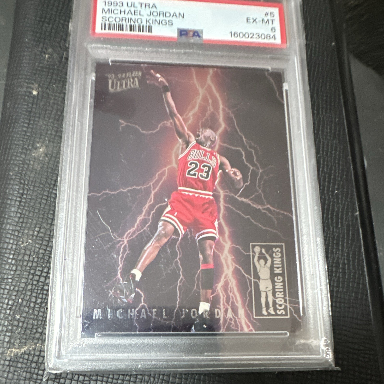 Fleer 1993 Fleer Ultra Michael Jordan Scoring Kings #5 PSA 6 Insert Card