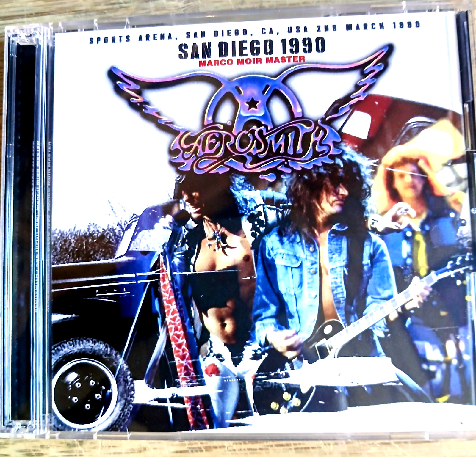 AEROSMITH Rare New DELUXE 2 CD 1990 San Diego CA Pump Concert TOUR