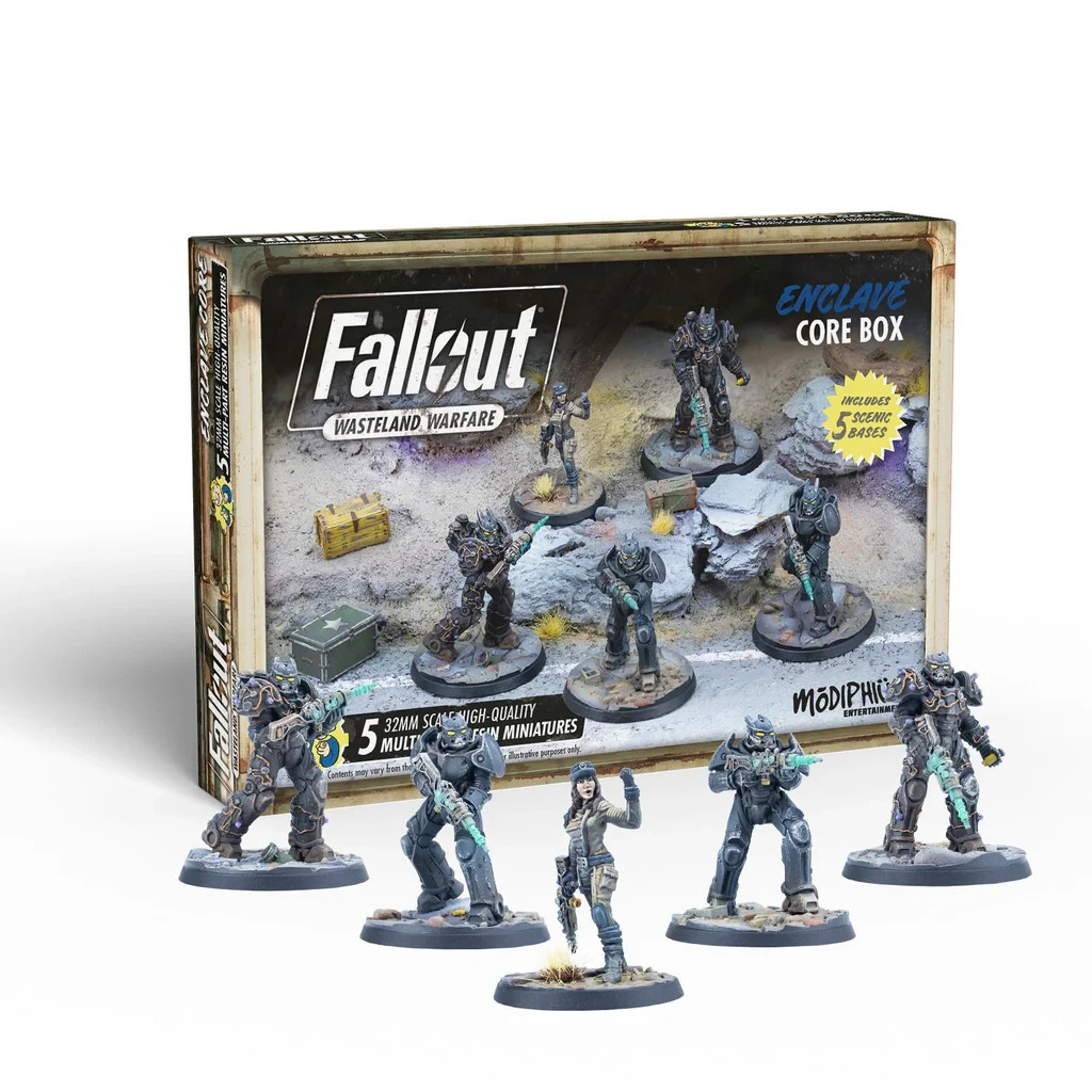 Fallout: Wasteland Warfare - Enclave: Core Box ($75 MSRP)