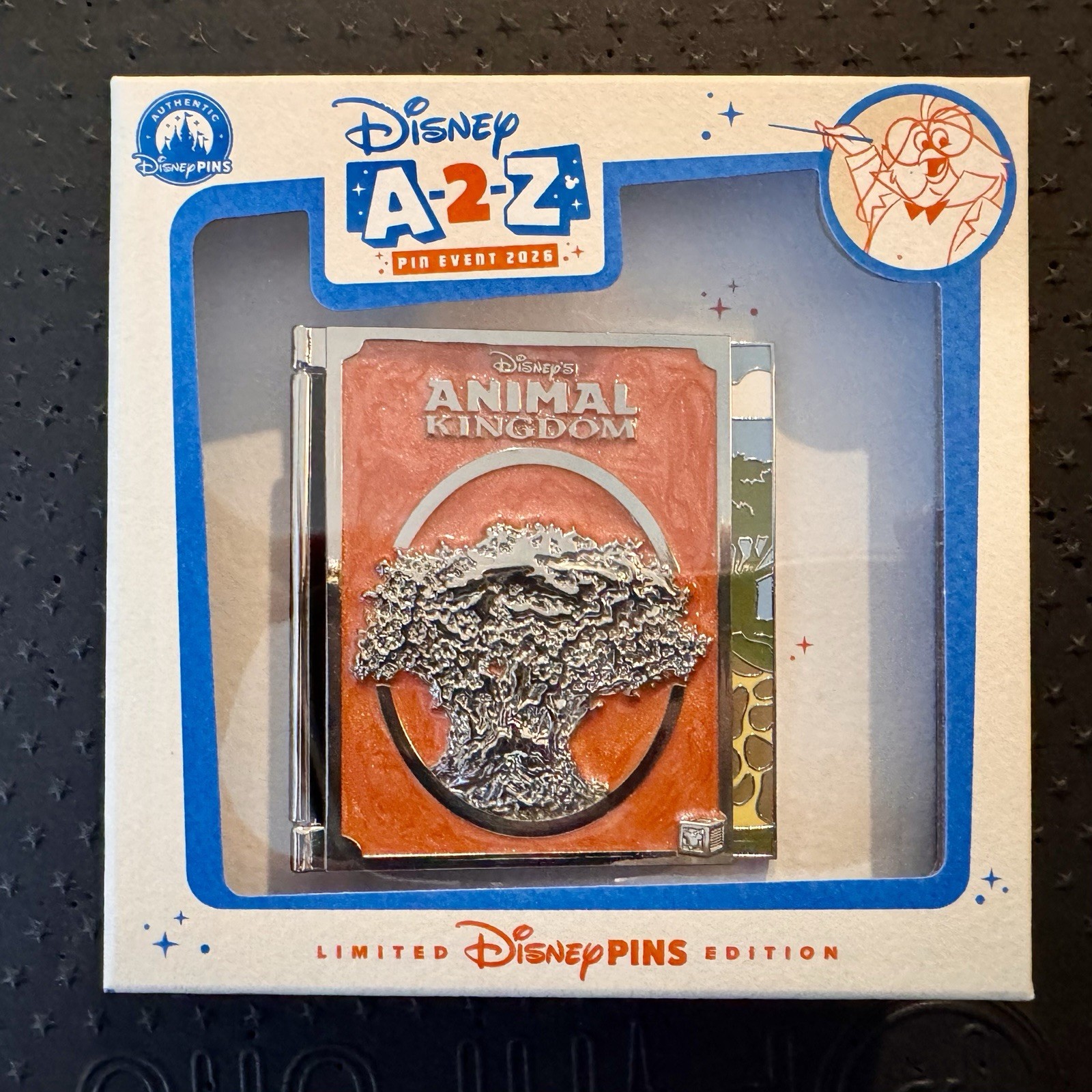 In-Hand Disney A-2-Z Event 2026 Park Storybooks Animal Kingdom Mickey Pin LE 550