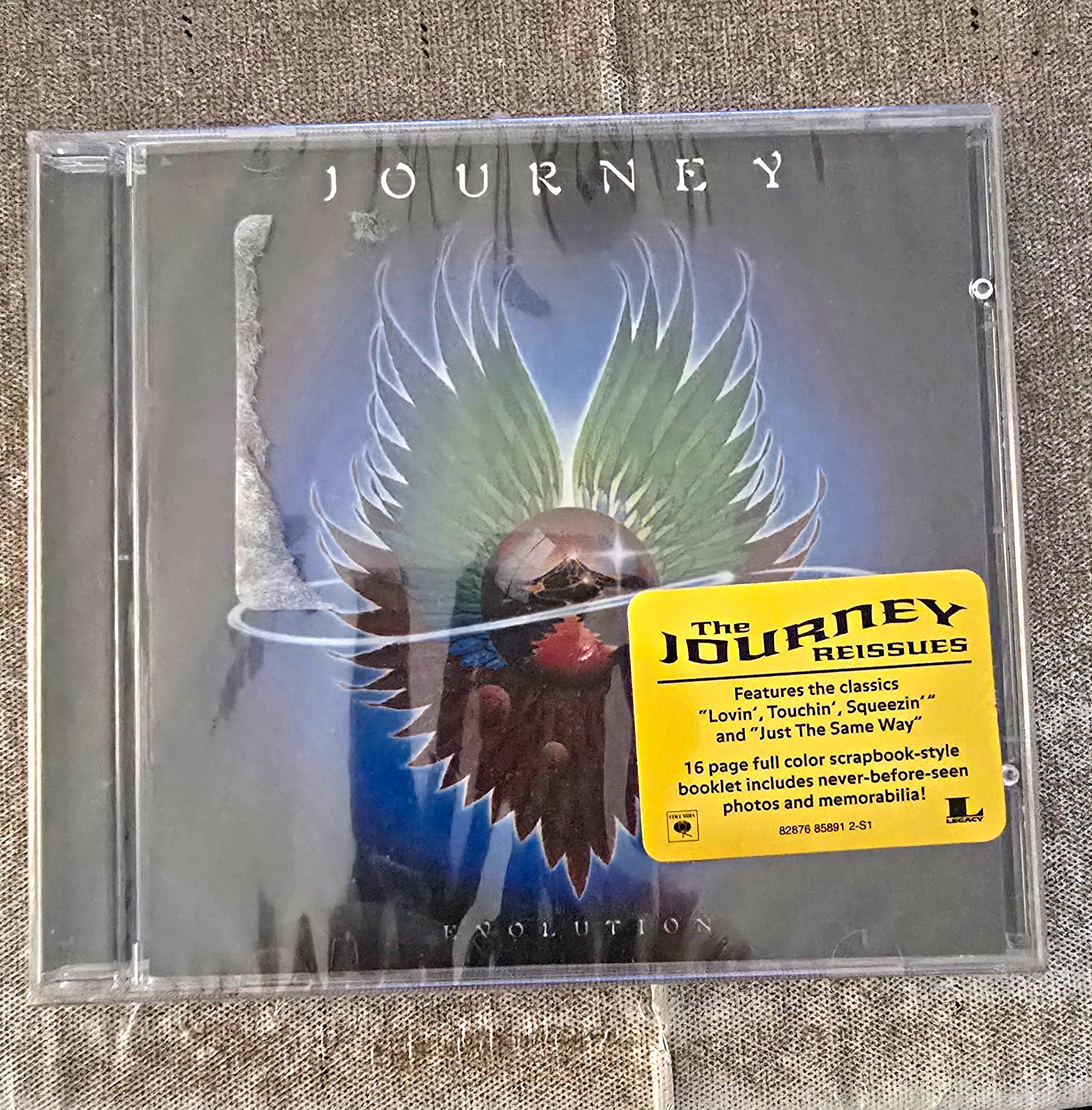 Journey Evolution CD 2006 Reissue Rock Album Legacy 1 Disc 11 Tracks Jewel Case