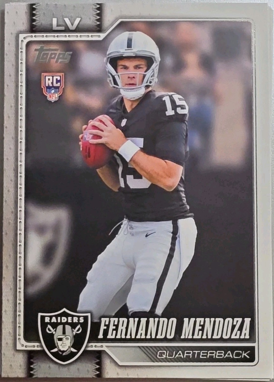 2026 Topps Now - Fernando Mendoza #FMEN /126581 (RC)