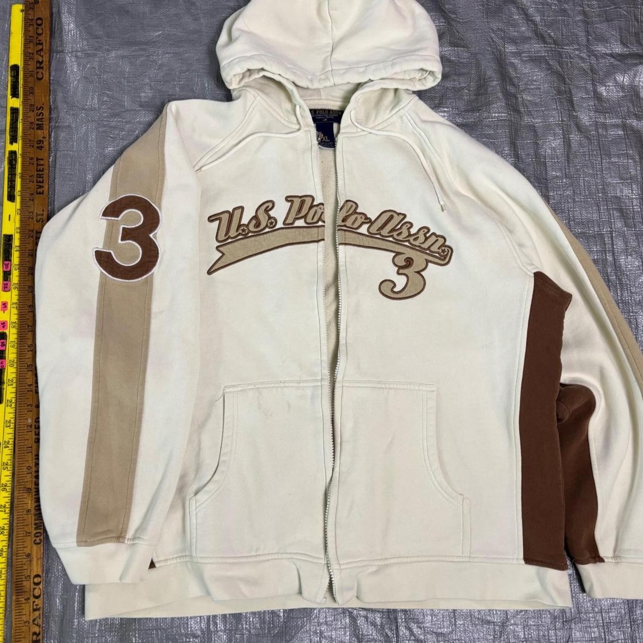 Y2K HipHop Zip Up Stripe Hoodie