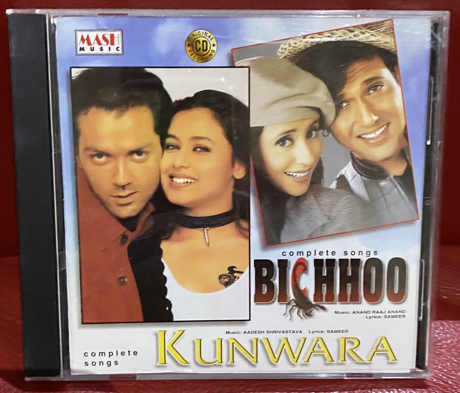 Bichhoo/ Kunwara-Mash Music Super Combo Cd.2000 Bichhoo/ Kunwara-Mash Music Super Combo Cd.2000