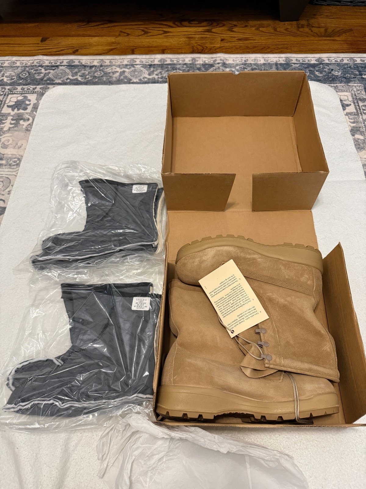 NIB USGI Belleville ICWR Intermediate Cold Wet Weather Boots GoreTex 9.5 W Box NIB USGI Belleville ICWR Intermediate Cold Wet Weather Boots GoreTex 9.5 W Box