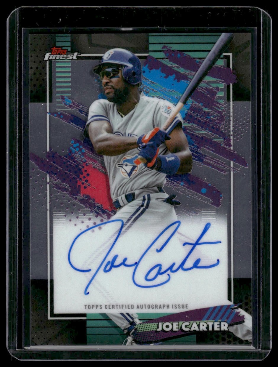 2026 Finest #FA-JCA Joe Carter Finest Autographs 2026 Finest #FA-JCA Joe Carter Finest Autographs