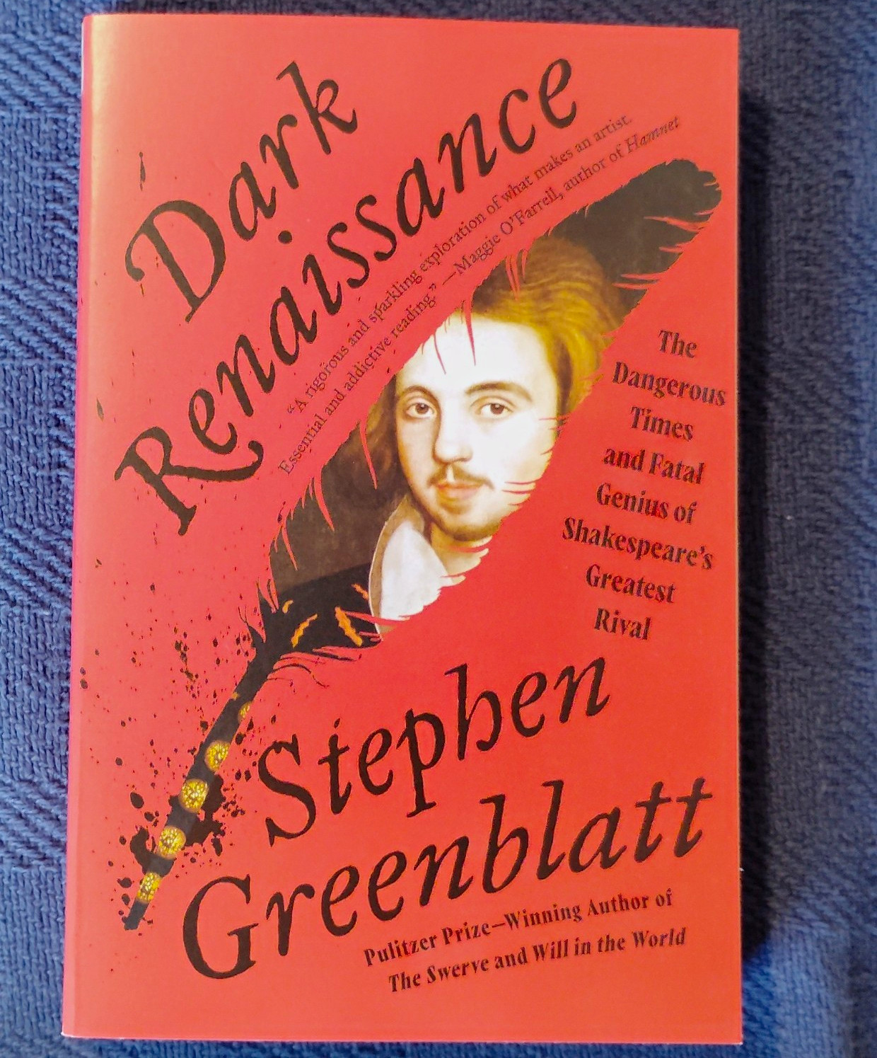 DARK RENAISSANCE by Stephen Greenblatt (2026) NEW SIGNED 1ST/1ST UNREAD TP