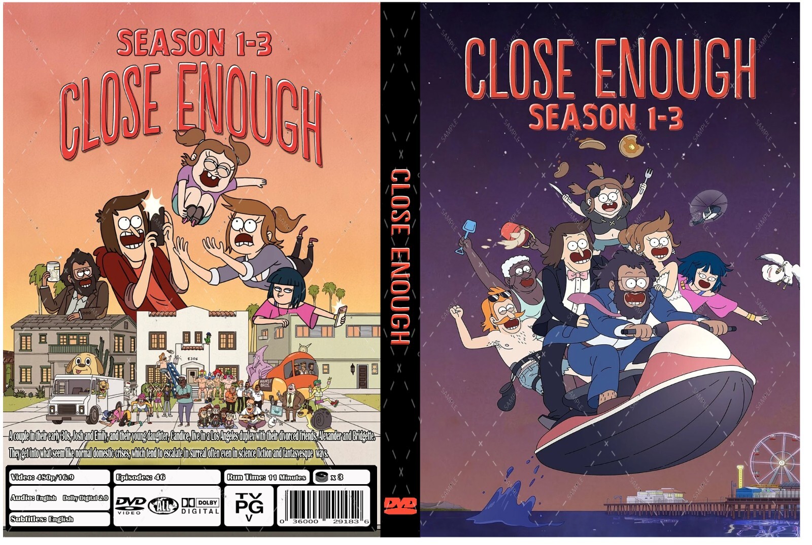 Close Enough Animated Series Season 1-3 Episodes 1-46 English Audio Close Enough Animated Series Season 1-3 Episodes 1-46 English Audio