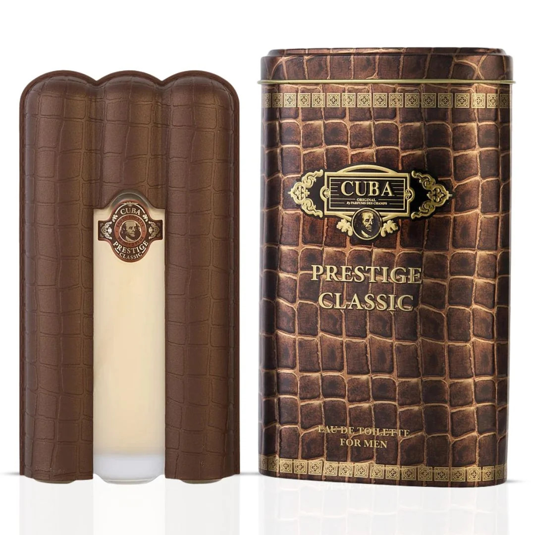 Cuba Prestige Classic Eau de Toilette Spray 90ml (3.0 oz) by Parfums des Champs