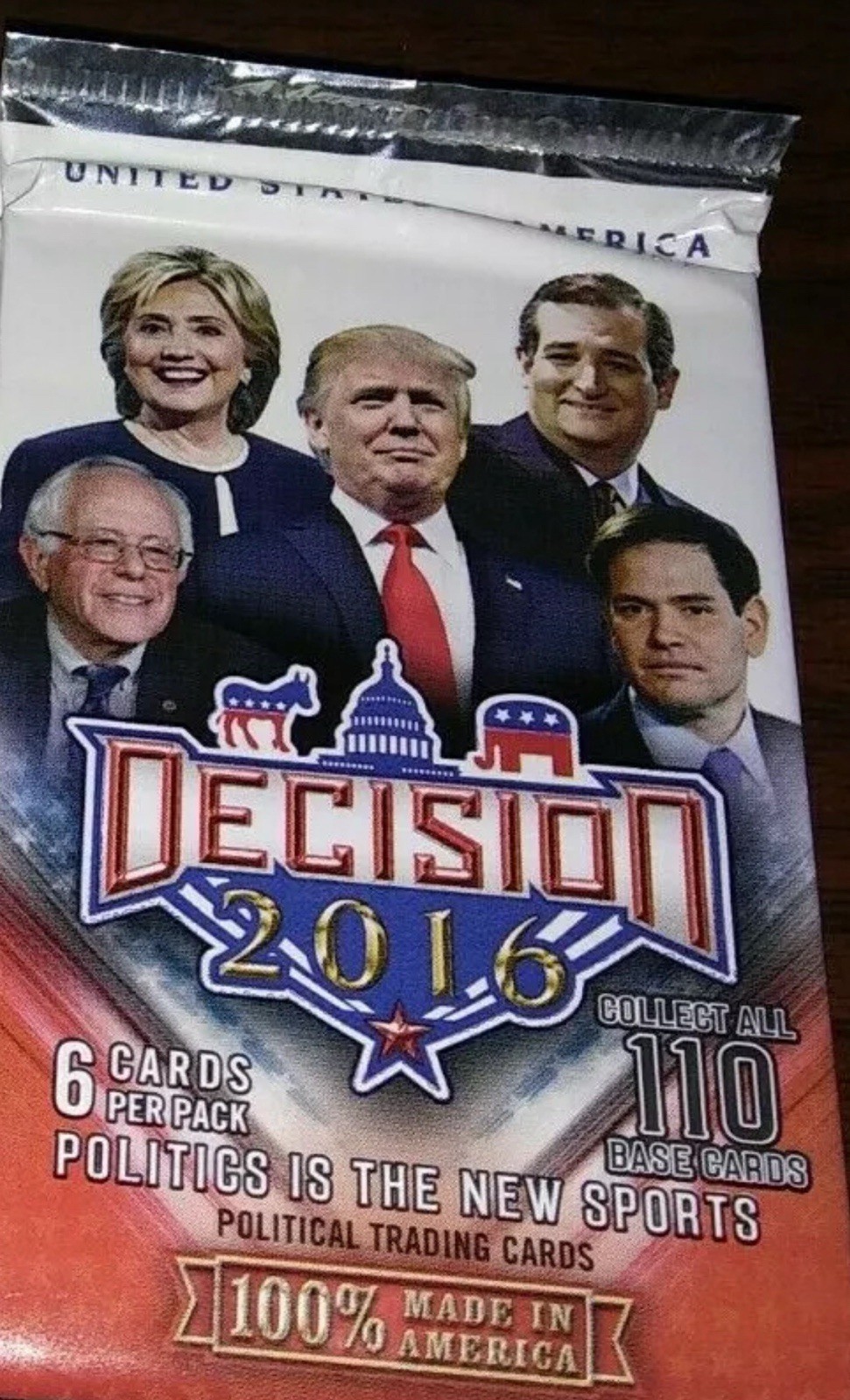 2016 Decision Election Political (1) Pack 6 cards π₯ Possible Trump Signature? 2016 Decision Election Political (1) Pack 6 cards π₯ Possible Trump Signature?