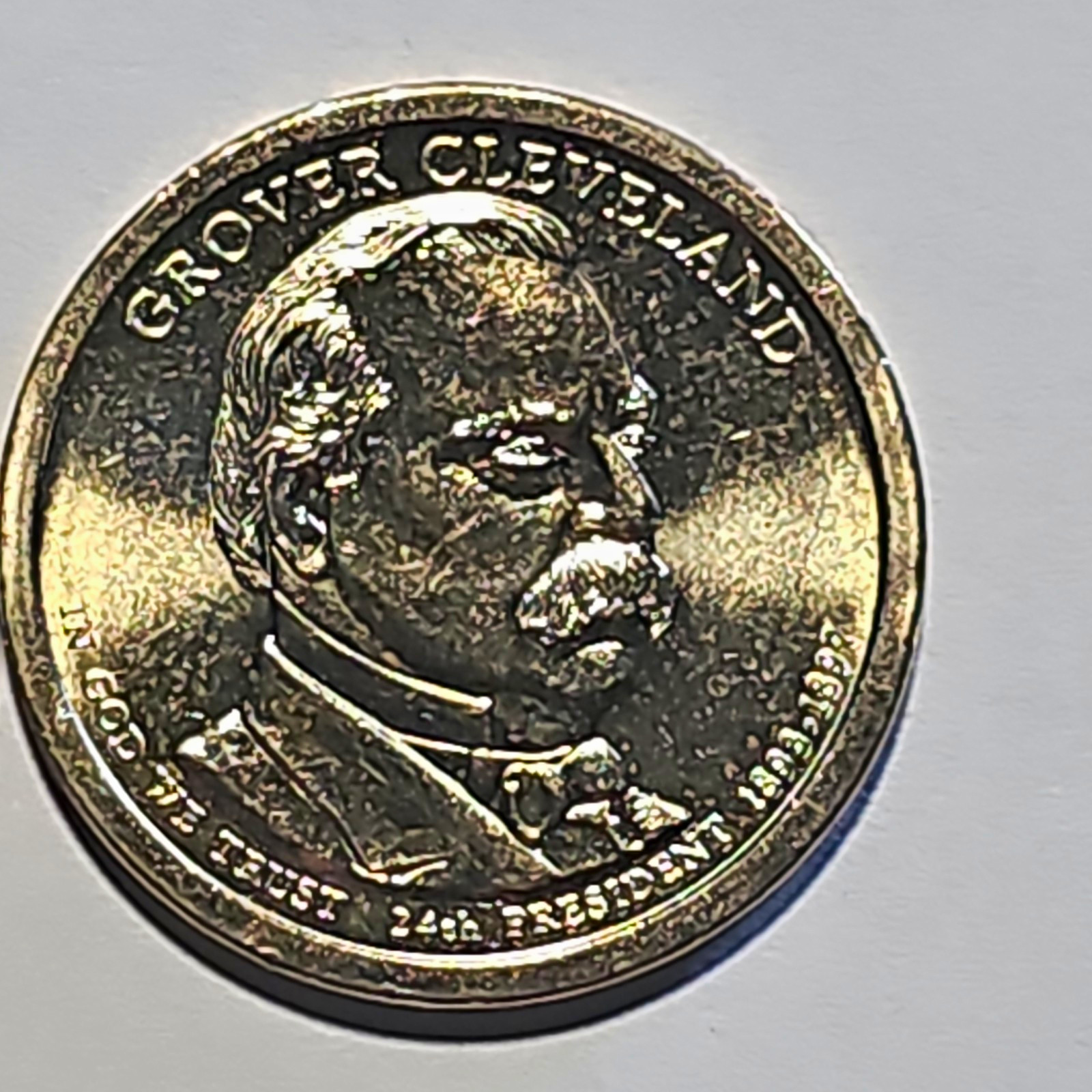 2012 Grover Cleveland 1st Term Presidential $1 Coin