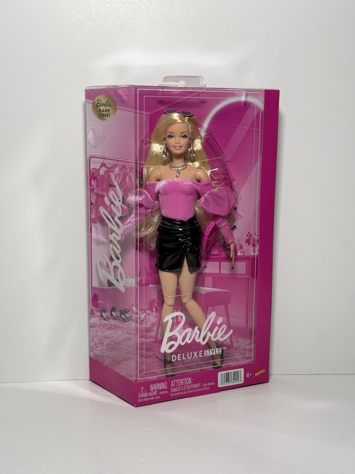 Barbie Deluxe Style Superstar Sculpt Doll Rare Find JJN78 Blonde #17