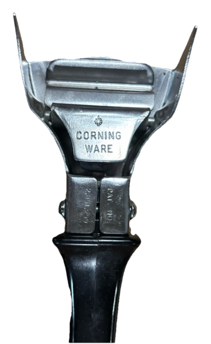 Corning Ware Twist Lock Detachable Casserole Handle Vintage Black Perma-Handle Corning Ware Twist Lock Detachable Casserole Handle Vintage Black Perma-Handle