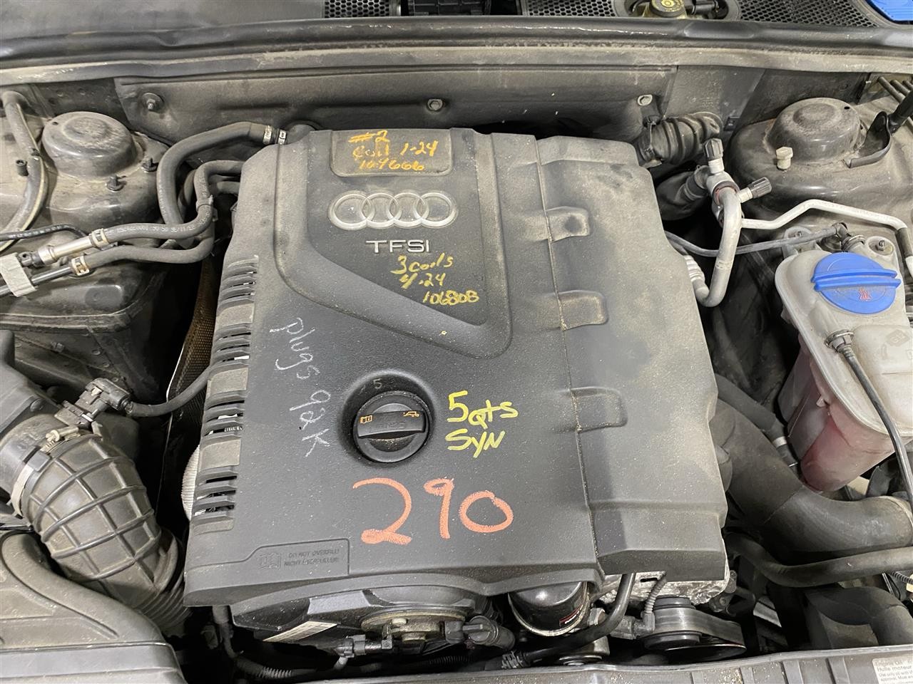 Used Engine Complete Assembly fits: 2012 Audi A4 2.0L VIN F 5th digit Grade A