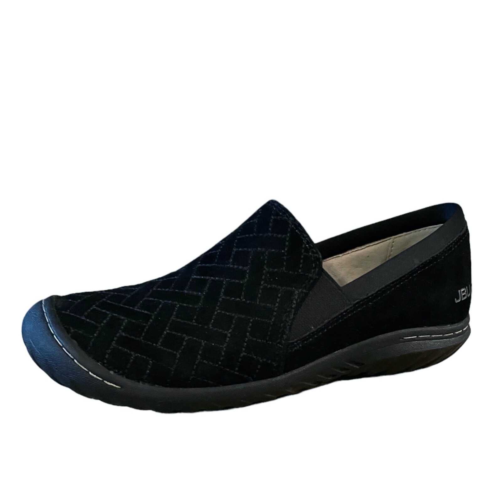 Jambu Womens Casual Black Loafers Shoes Size 6.5