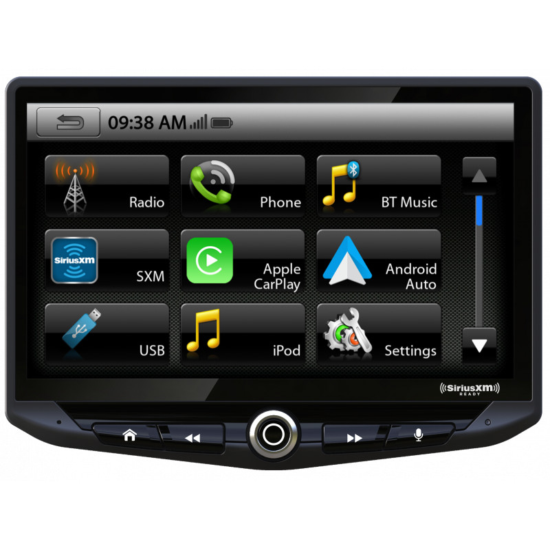 Stinger HEIGH10 UN1810 10\'\' Touch Floating Car Stereo Apple CarPlay Android Auto