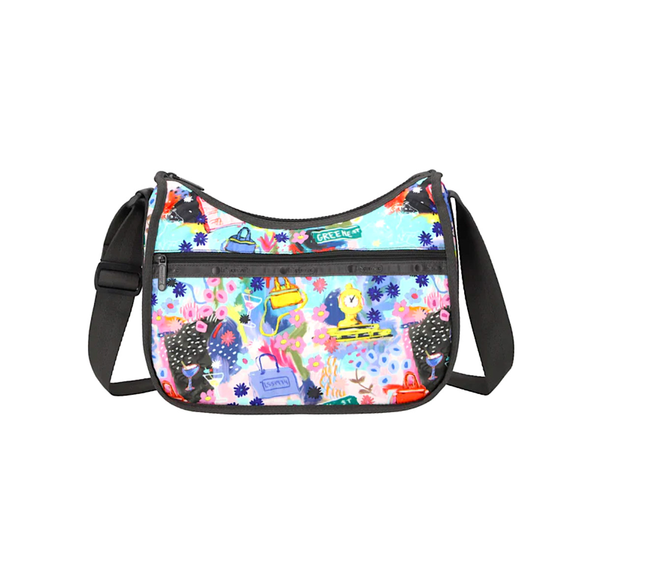 LeSportsac Painterly Spring Classic Hobo Bag, Celebrating 1974 Iconic Debut, NWT