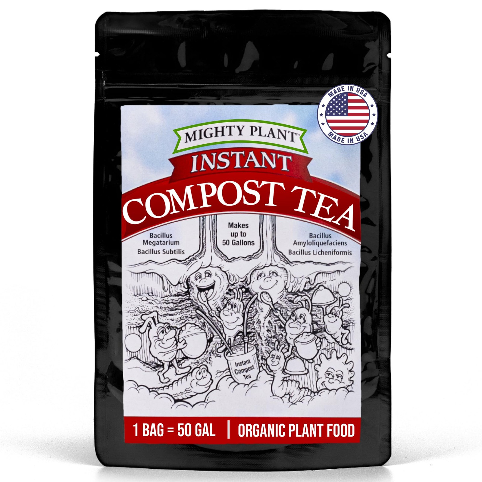 Instant Compost Tea (5 oz) – Probiotic Plant Food Bloom Booster & 5 Ounces Instant Compost Tea (5 oz) – Probiotic Plant Food Bloom Booster & 5 Ounces