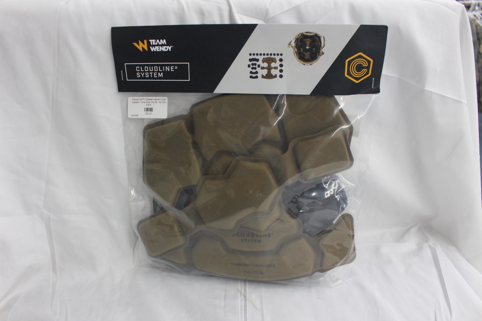 Team Wendy CloudLine Combat Helmet Liner System | Softest Zorbium Foam | IHPS