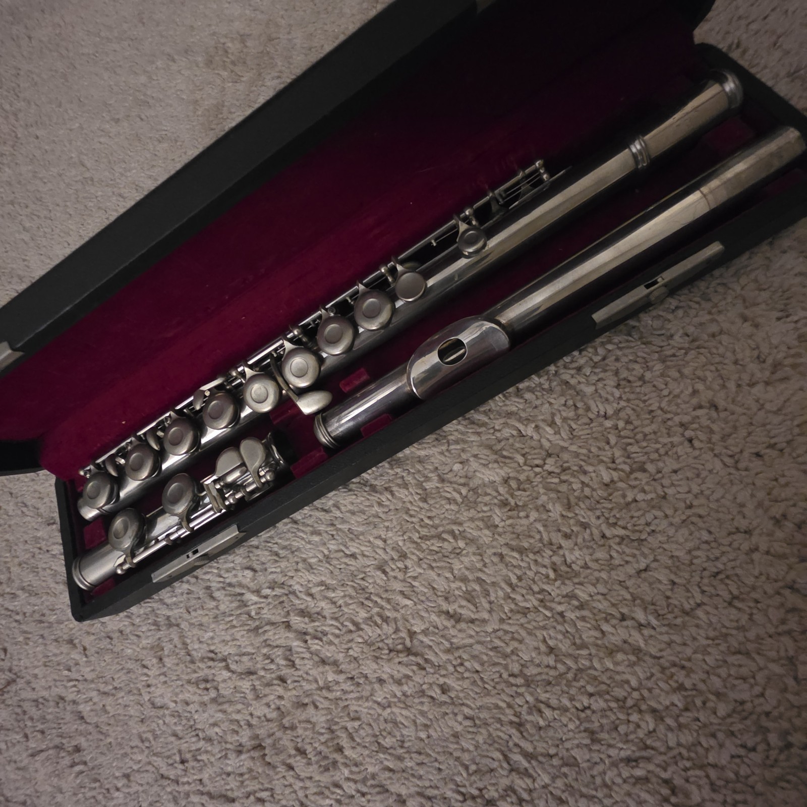 Vintage Prima Muramatsu Model 112 Flute – Solid Silver Headjoint