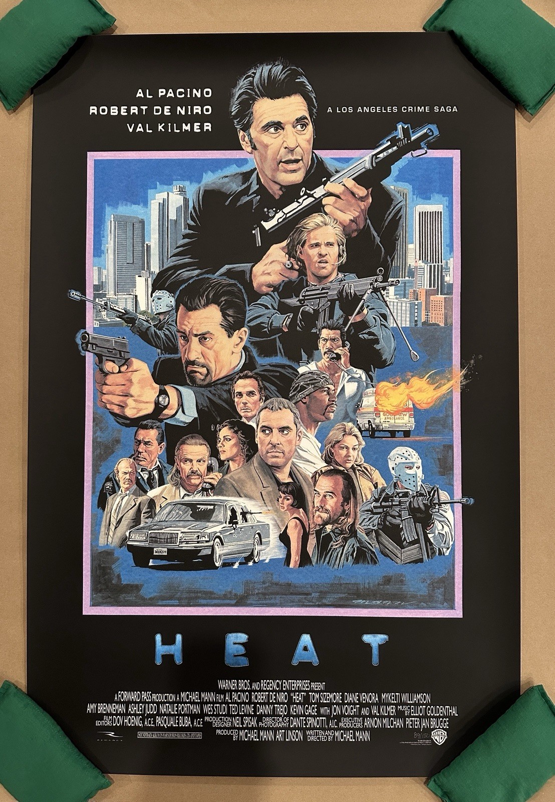 Paul Mann - Heat - Regular 24 x 36 inches Screen print edition of 150