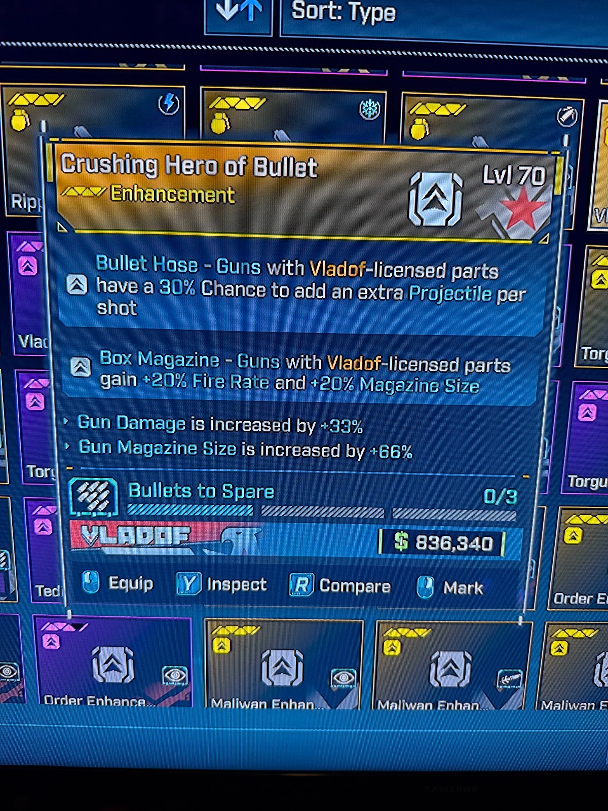 Borderlands 4✨LEGENDARY ENHANCEMENT BL4 LVL 70 ITEMS, WEAPON, GEAR ✅PC-PS-XBOX✨