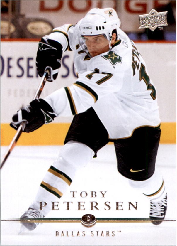 2008-09 Upper Deck #315 Toby Petersen - HKY
