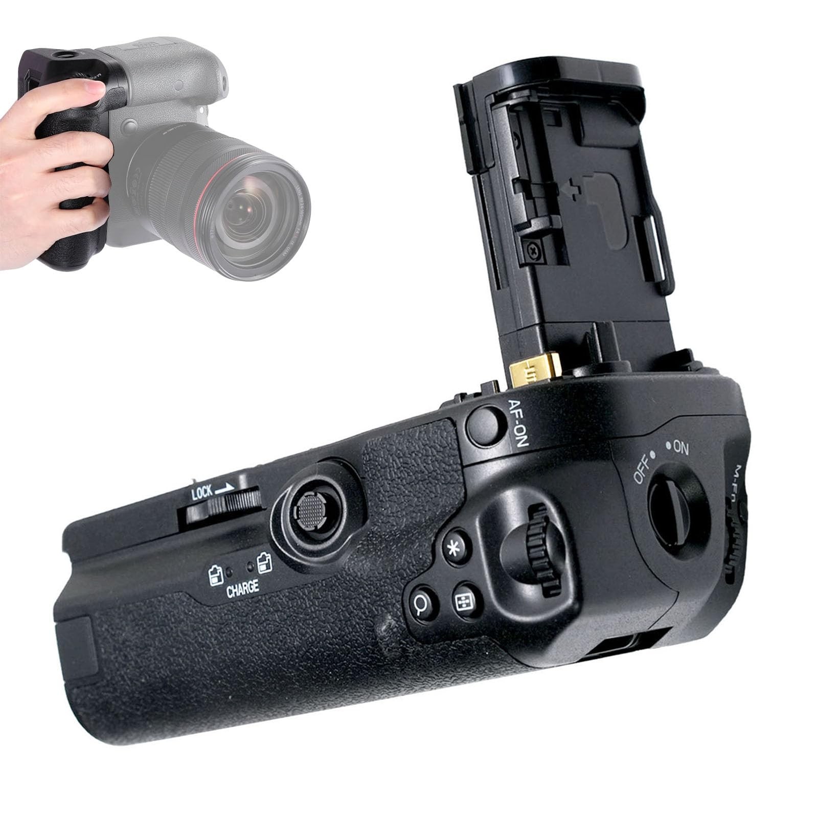 BG-R10 Vertical Battery Grip for Canon EOS R5 R5C EOS R6 R6 Mark II ,for Cano...
