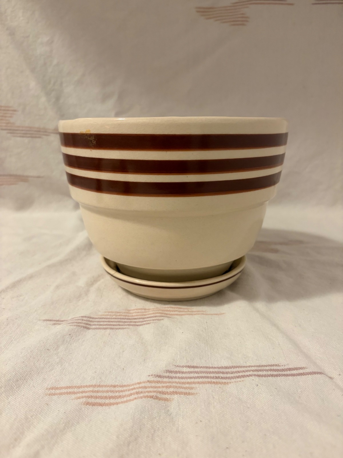 Vintage MCM Ceramic Pot Planter 8\