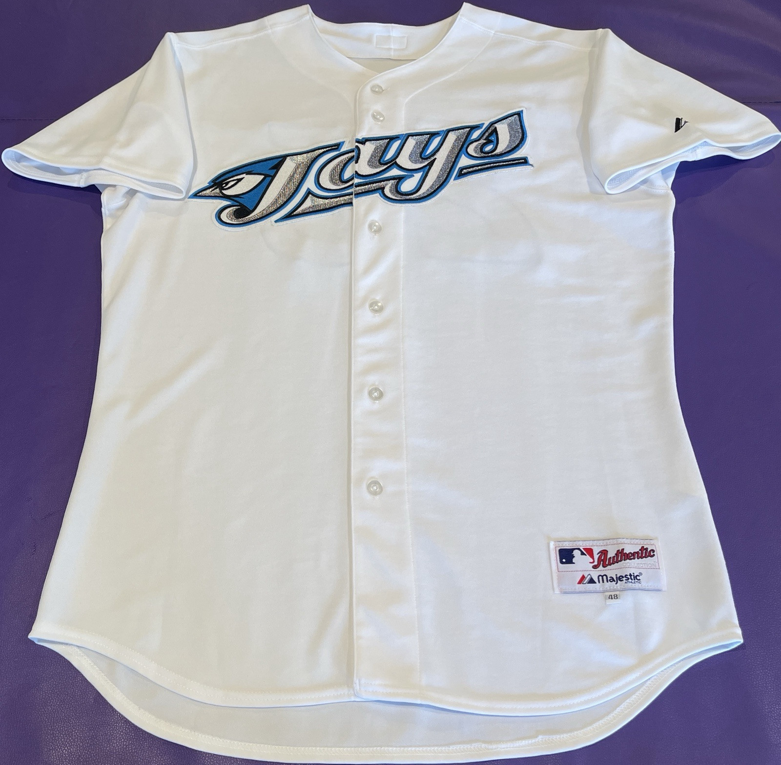 Authentic 2007 Adam Lind #26 Toronto Blue Jays On-Field Majestic Jersey Size 48