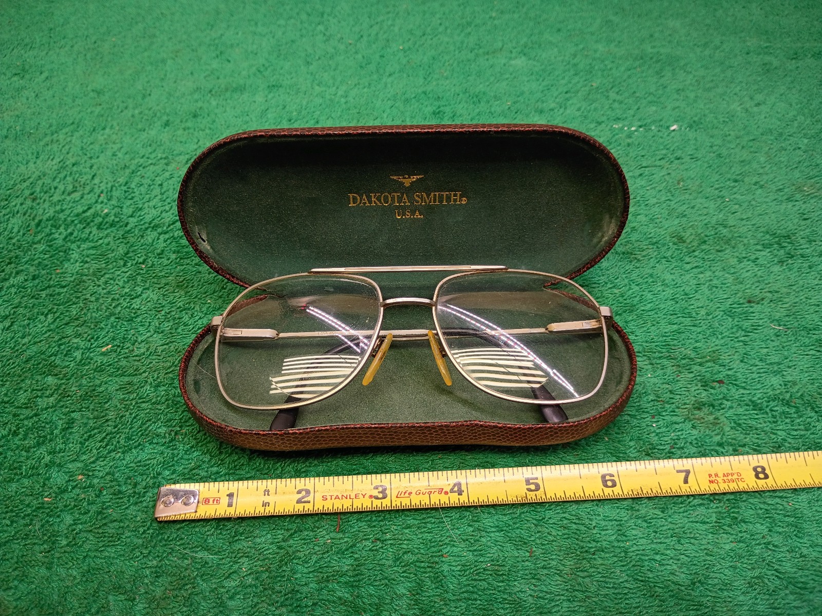Vintage Dakota Smith L\'AMY Aviator Glasses bifocal readers w/ Case Vintage Dakota Smith L\'AMY Aviator Glasses bifocal readers w/ Case