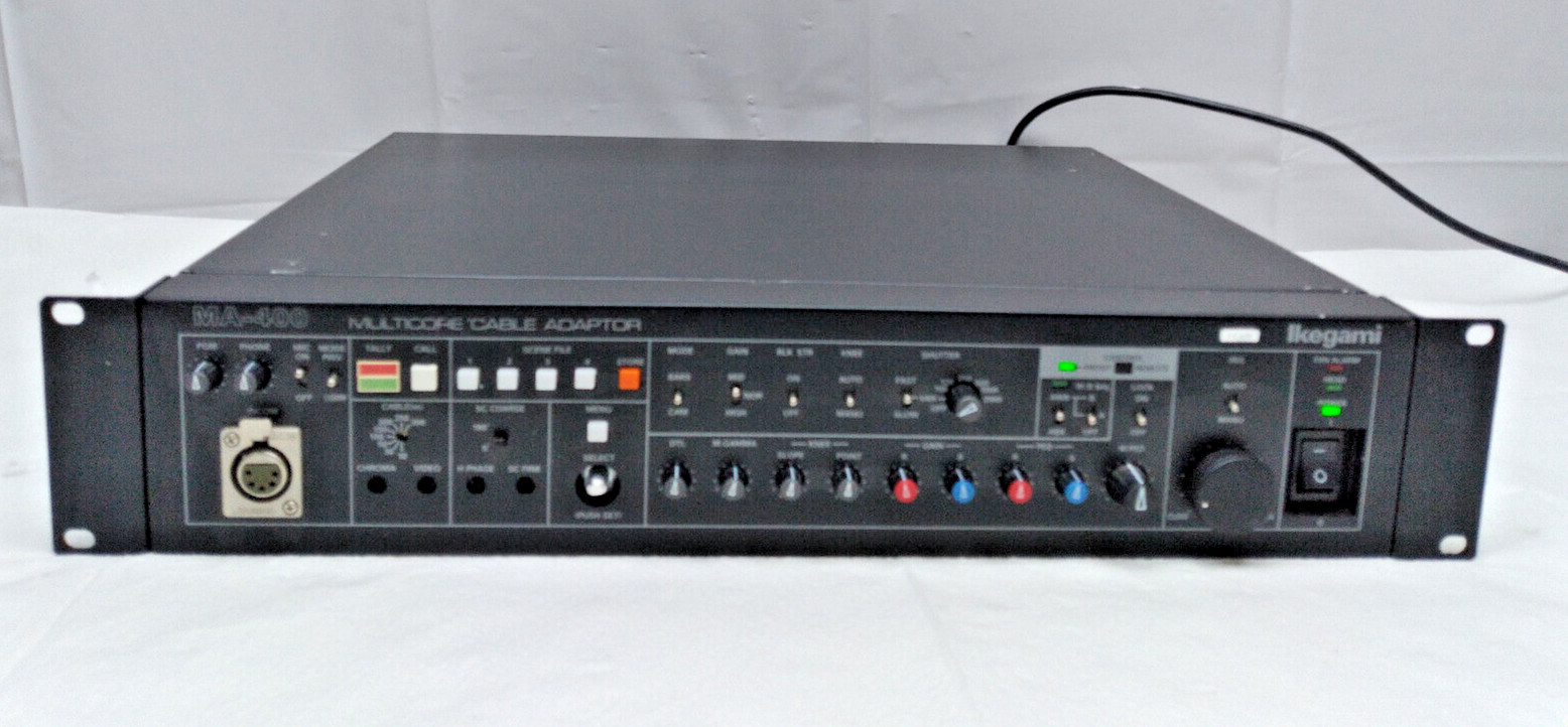 Ikegami MA-400 Camera Control Unit CCU (Multicore Cable Adaptor)