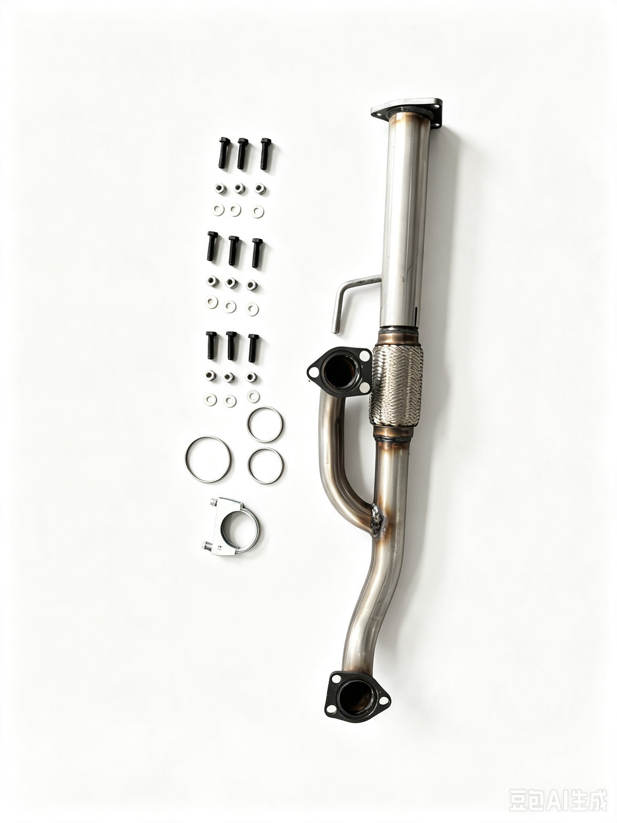 Exhaust Front Flex Pipe fits: 2003-06 MDX, 2005-11 Pilot, 2006-08 Ridgeline 3.5L