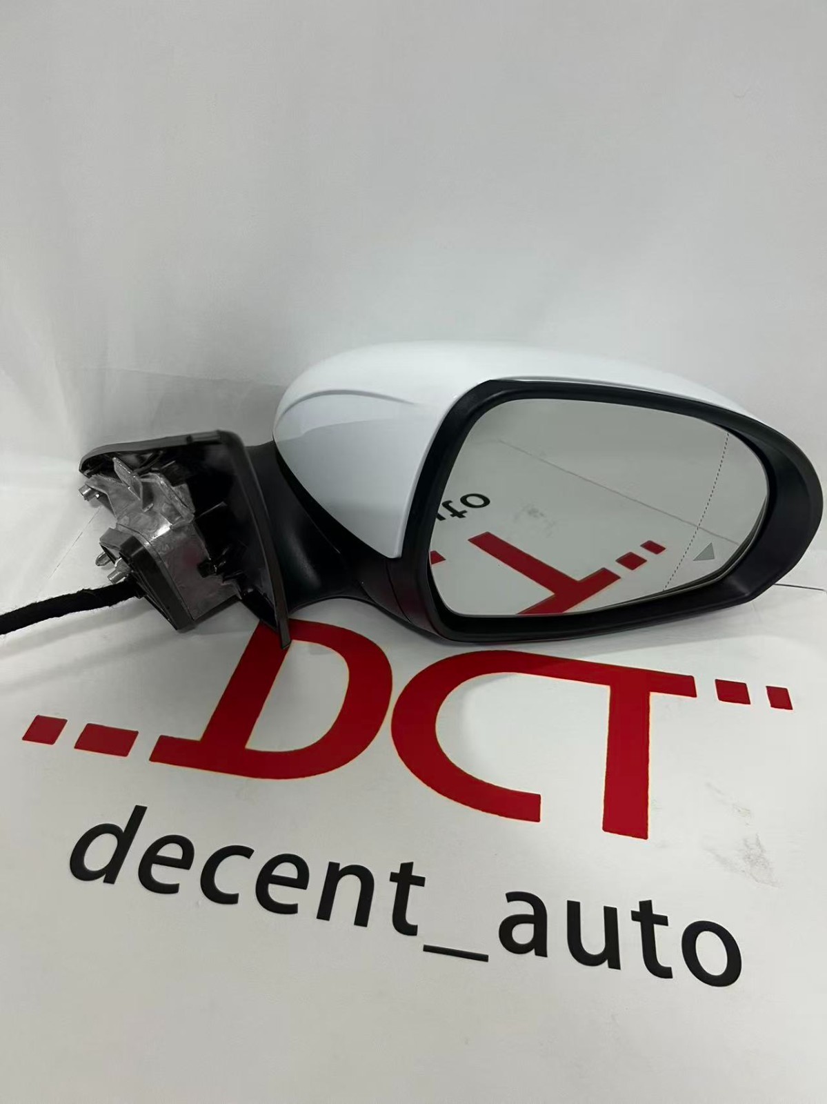 Car Passenger Right Side Door Mirror for Benz C class W206 W/BSM C300 White
