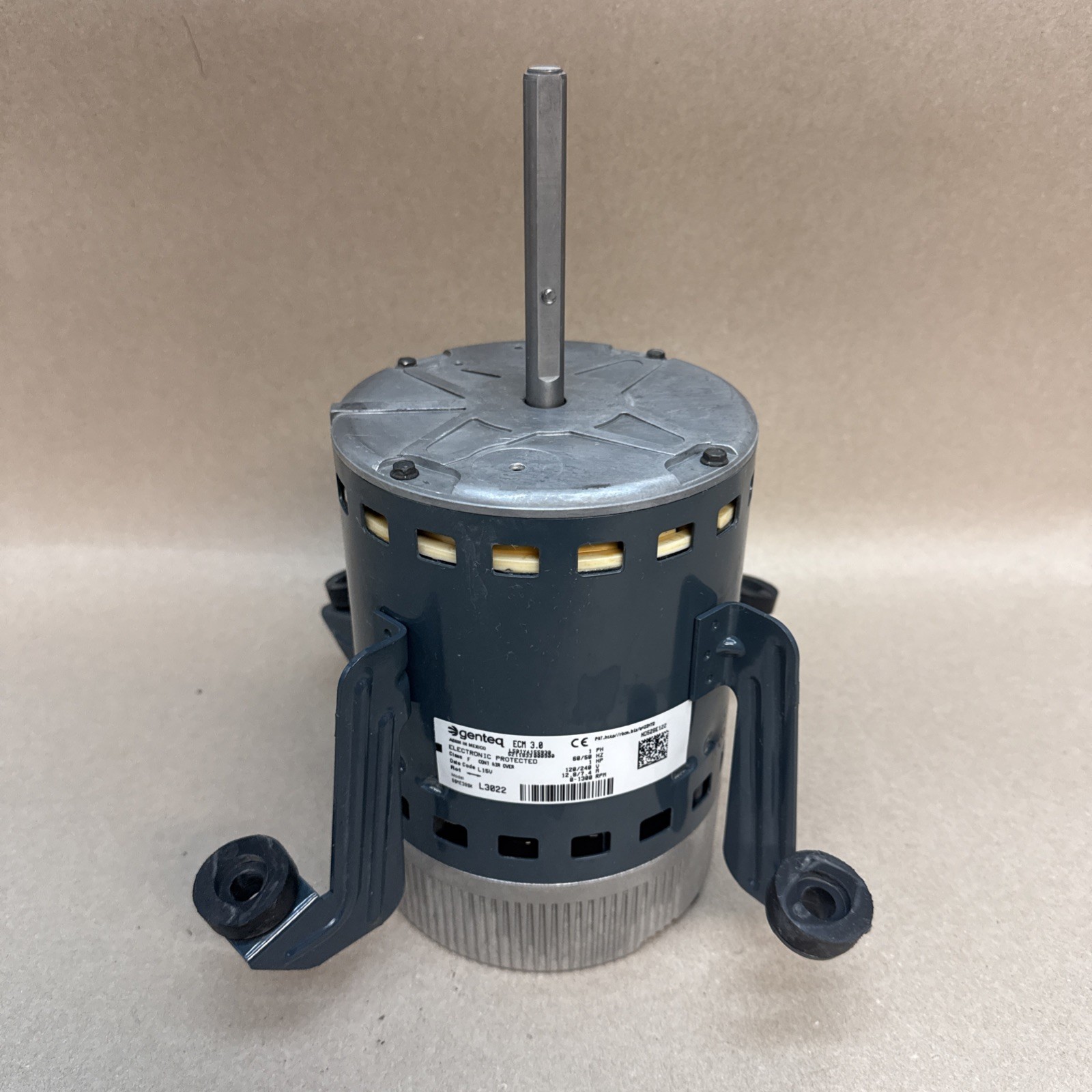 TESTED GENTEQ 5SME39SXL3022 ECM 3.0 Blower Motor 1HP 120/240V HD52SE122