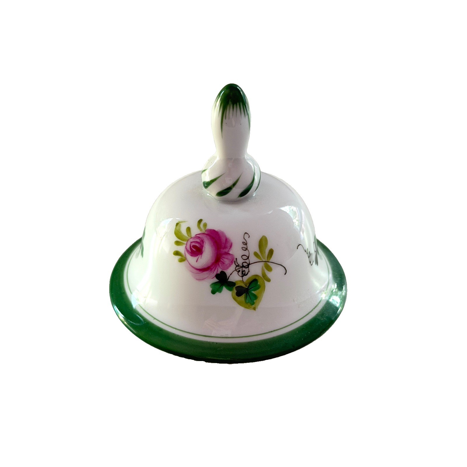 RARE Exceptional Herend Vienna Rose Bell Made in Hungary