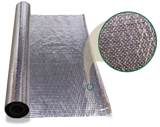 2500 sqft Diamond Radiant Barrier Solar Attic Foil Reflective Insulation 4x625
