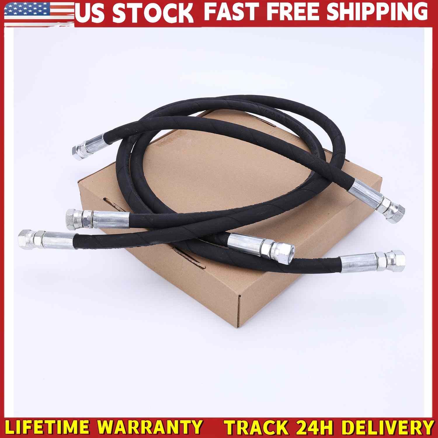 New For Western 56616 56617 Fisher Snow Plow Hose Set 56591 56592 New US Stock