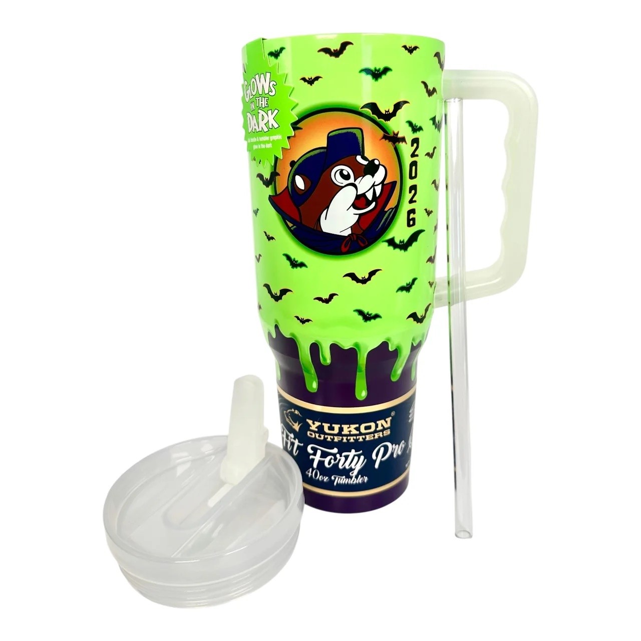 2026 NEW Buc-ee’s Halloween Glow in the Dark Tumbler 40oz 2026 NEW Buc-ee’s Halloween Glow in the Dark Tumbler 40oz