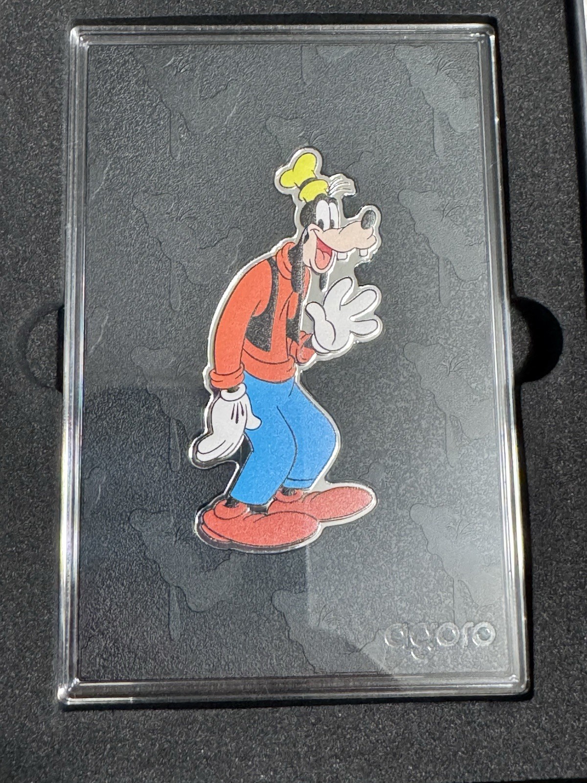 Agoro Disney Goofy Shaped Coin Blind Box .999 Pure Silver 1/2 oz Tier 1