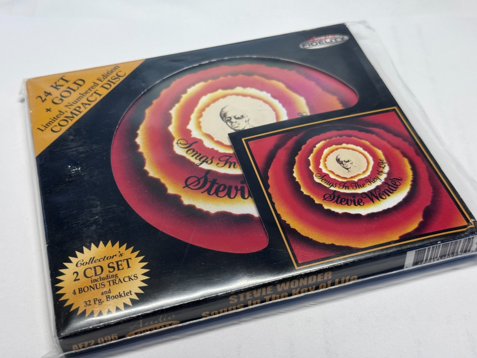 Stevie Wonder, Songs in the Key of Life, Audio Fidelity Gold CD 2 Discs, No 1804