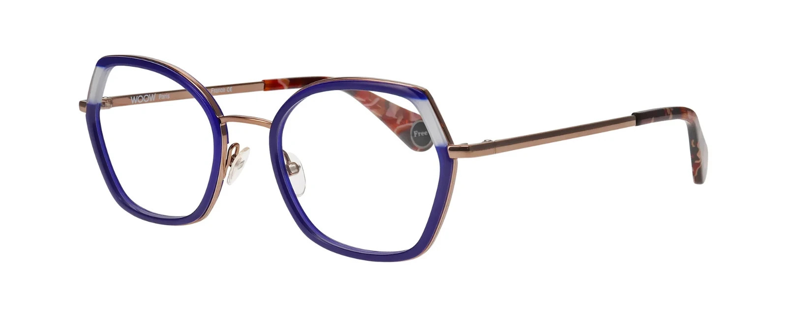 NEW WOOW Break Free 1 Col 0367 Opaque Marine Blue EYEGLASSES FRAME 49-19-140 NEW WOOW Break Free 1 Col 0367 Opaque Marine Blue EYEGLASSES FRAME 49-19-140