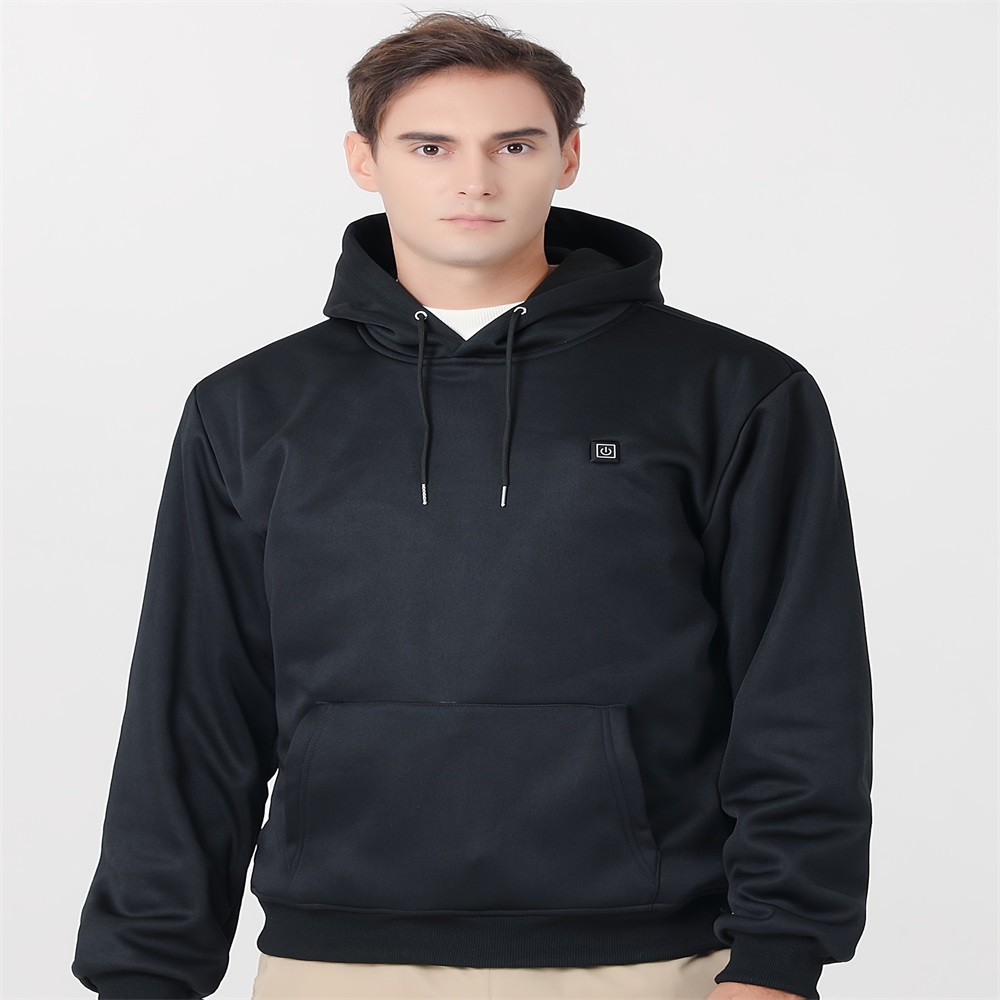 Heated Hoodie for Men & Women –Unisex Electric Sweatshirt with 3 Adjustable Heat