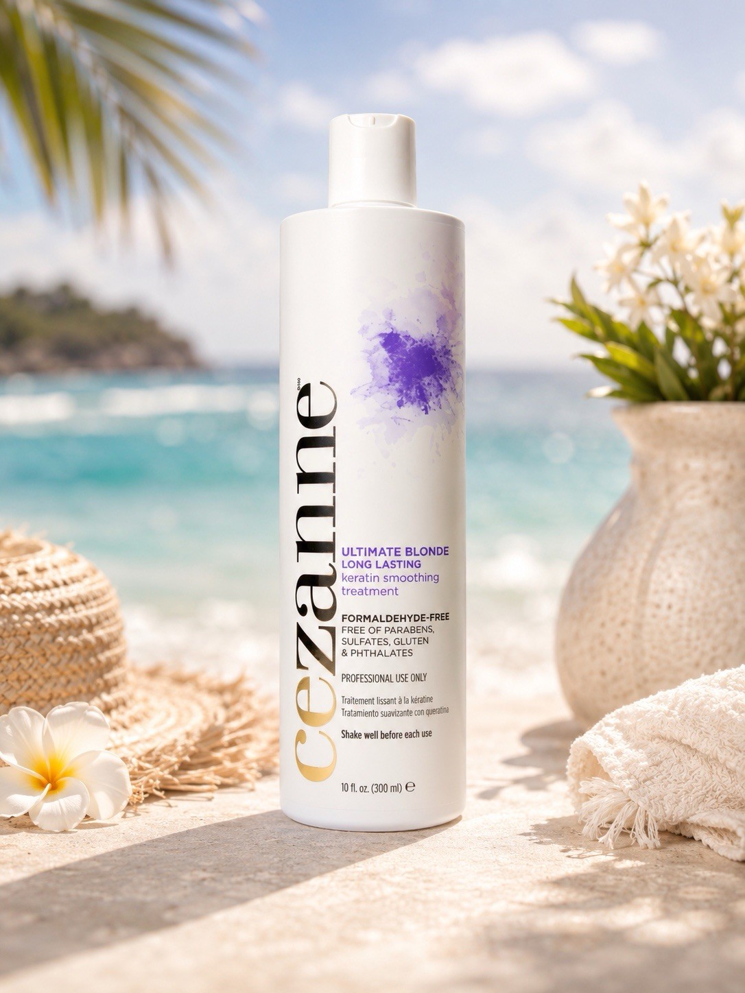 Cezanne Ultimate Blonde Keratin Smoothing Treatment 10 oz Formaldehyde-Free Cezanne Ultimate Blonde Keratin Smoothing Treatment 10 oz Formaldehyde-Free