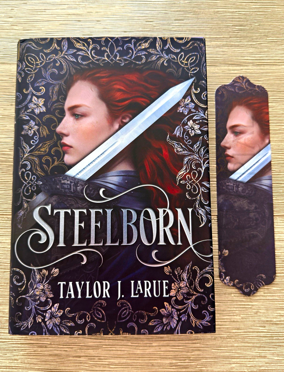 Steelborn with Bookmark Taylor J. Larue HC Illustrated Allurial 2026 Steelborn Steelborn with Bookmark Taylor J. Larue HC Illustrated Allurial 2026 Steelborn