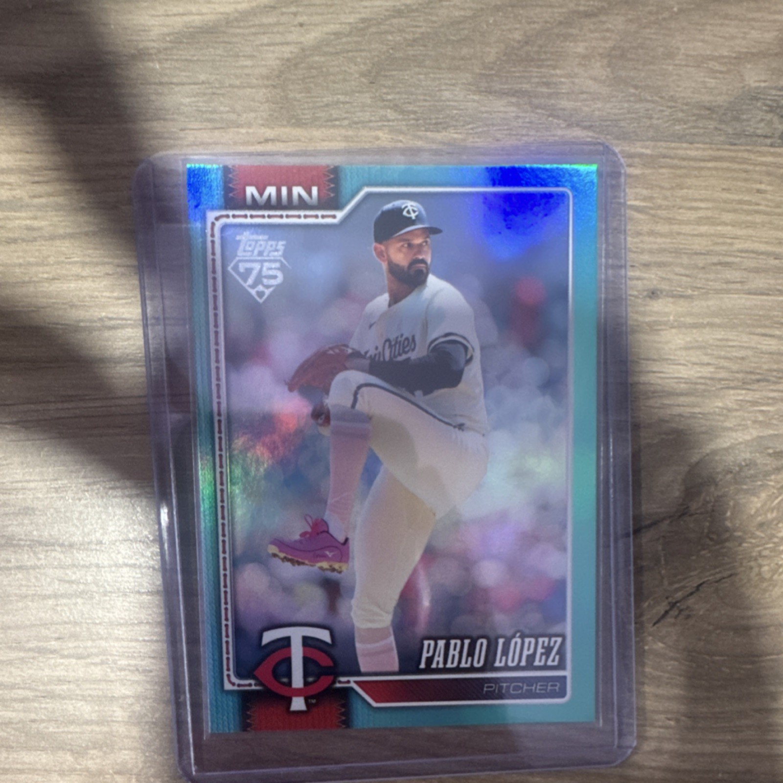 Topps 2026 Series 2 Pablo Lopez Parallel/Variety #509 Minnesota Twins Topps 2026 Series 2 Pablo Lopez Parallel/Variety #509 Minnesota Twins