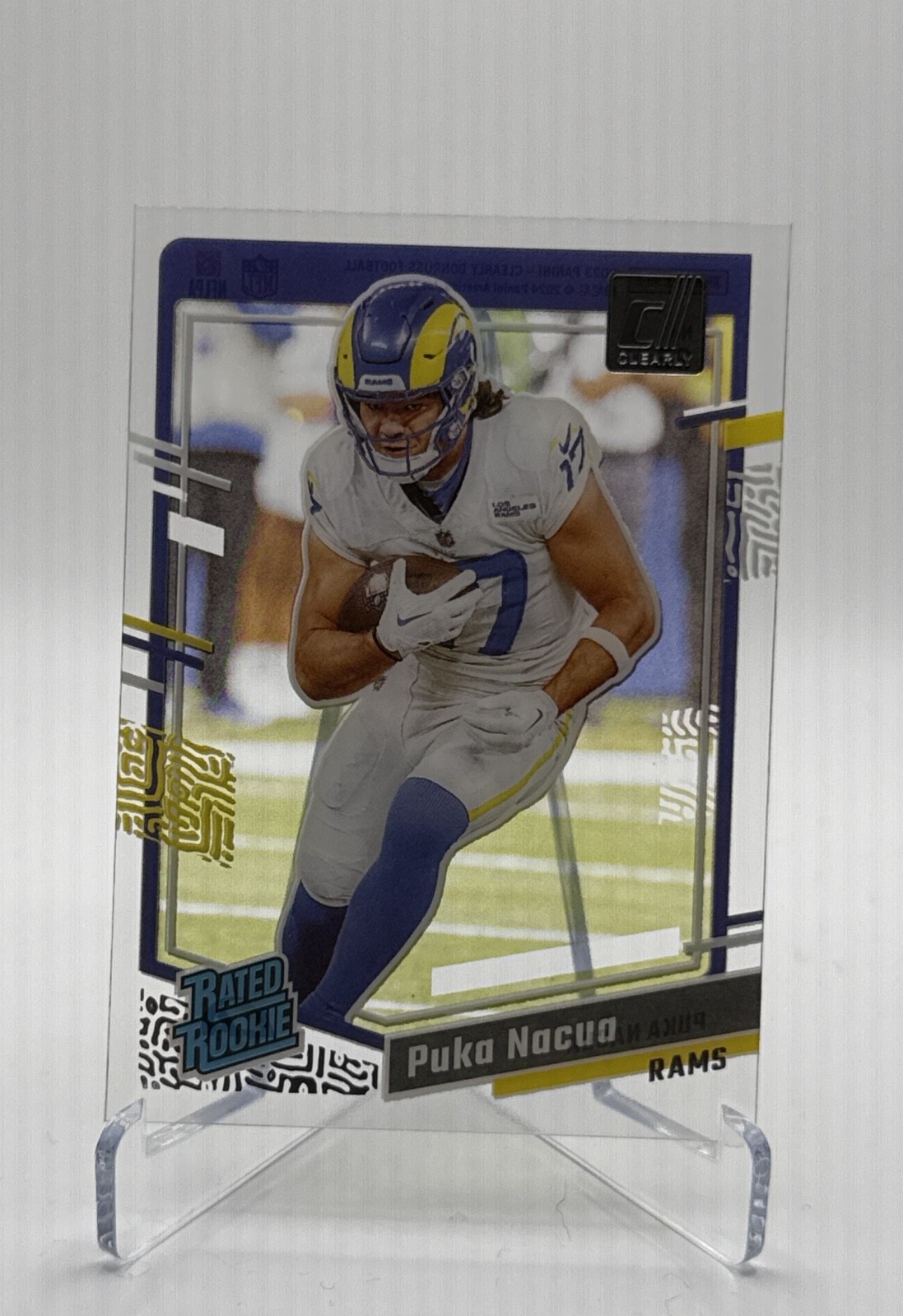 2023 Panini Clearly Donruss - Rated Rookie Puka Nacua #96 (RC)