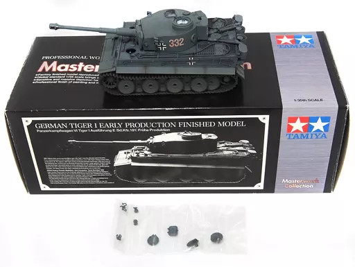 TAMIYA 21003 1/35 German Tiger I Early Production Masterwork Finished Tank Rare