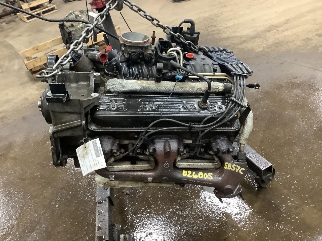 Engine 5.7L VIN R 8th Digit Gasoline Fits 01-02 EXPRESS 1500 VAN 353285